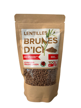 DICIFOOD+ Lentilles Brunes 300g