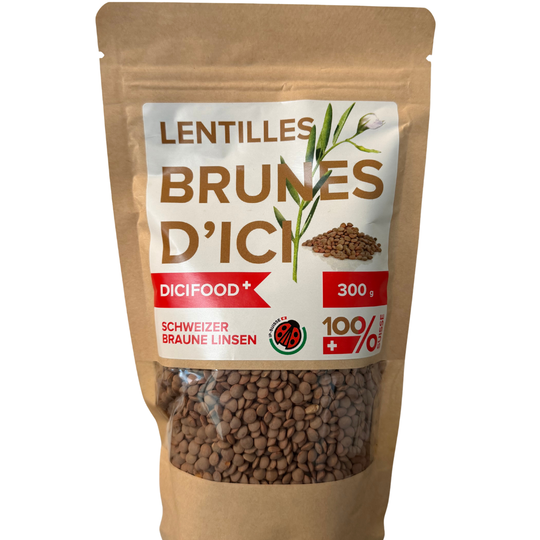 DICIFOOD+ Lentilles Brunes 300g